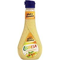 Ligeresa Salsa para Ensalada Miel y Mostaza - Pack de 6 x 450 ml (Total: 2700 ml)